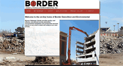 Desktop Screenshot of borderdemo-enviro.com