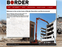 Tablet Screenshot of borderdemo-enviro.com